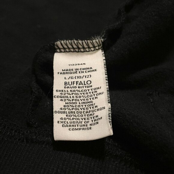 Buffalo David Bittom Kids Boys Size Large 10/12 Hoodie Zip Up - Picture 11 of 16